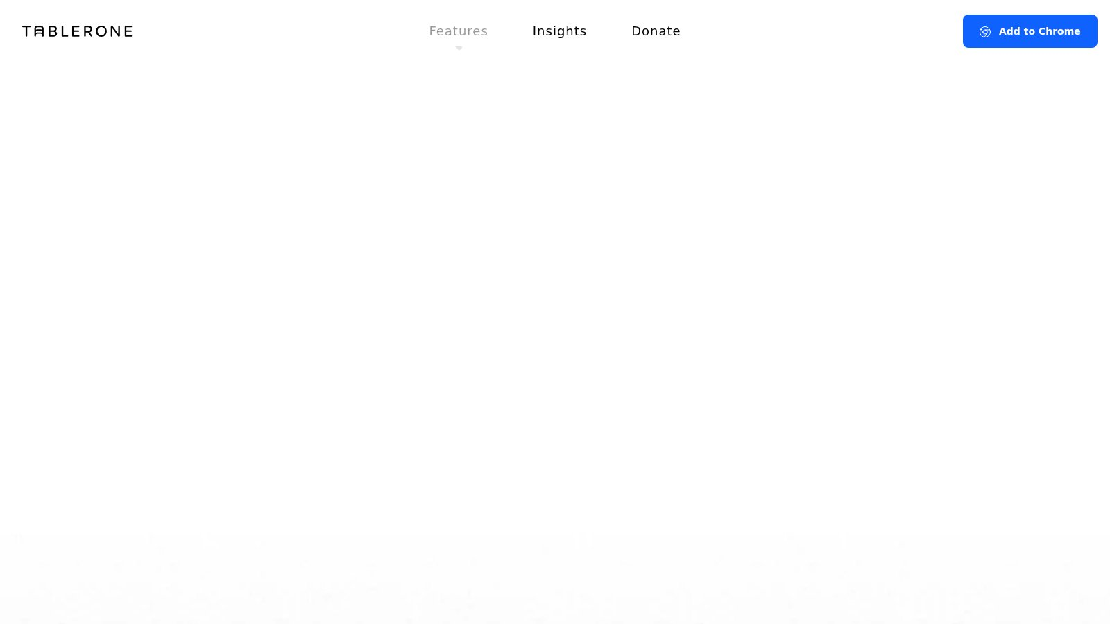 TABLERONE Screenshot