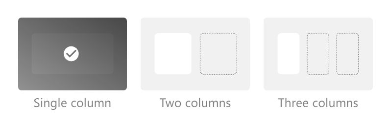 Multi-column layout